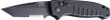 Hogue Ballista-i Button Auto - Tanto Prt. Serrated Matte Blk