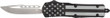 Cobratec Medium Fs3 Otf Black - Out Flag 3" D2 Drop Non Srrted