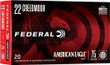 Federal Ae 22 Cm 75gr Fmj-bt - 20rd 10bx/cs