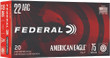 Federal Ae 22arc 75gr Fmj-bt - 20rd 10bx/cs