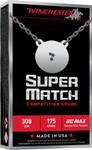 Winchester Super Match 308 Win - 168gr Bthp 20rd 10bx/cs