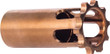 Rugged Suppressors Piston - Obsidian 1/2x28 Internal Shldr