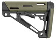 Hogue Ar-15 Collapsible Stock - Od Green Rubber Mil-spec