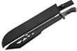 Szco Rite Edge 20" Macho - Machete Black W/sheath 25" Oal
