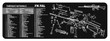 Tekmat Armorers Bench Mat - 12"x36" Fn-fal