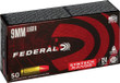 Federal Ae 9mm Luger 124gr - Tsj 50rd 10bx/cs