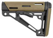 Hogue Ar-15 Collapsible Stock - Flat Dark Earth Rubber Milspec