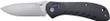 Camillus Rovax Folding Knife - 3.25" Ss Blade Nylon Black