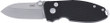 Crkt Squid 2.2" Fine Edge - Black/ss Button Lock D2