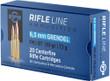 Ppu 6.5 Grendel 110gr Fmj-bt - 20rd 25bx/cs