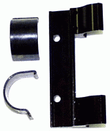 Weaver Detachable Side Mount - Bracket W/1" High Rings Black