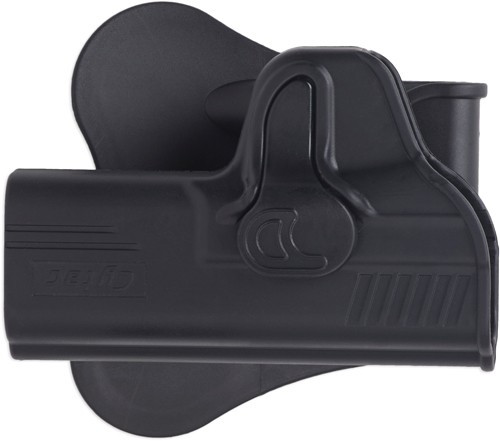 Bulldog Rr Holster Paddle Poly - S&w M&p Standard Black Rh