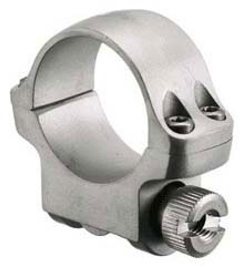 Ruger 3k Ring S/s Low 1" - 1-ring Packed Individually