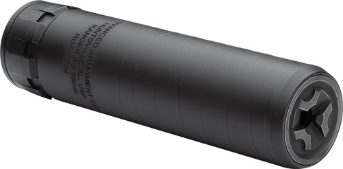 Aac Ranger 5 Silencer - 5.56 1/2-28 Dt Black Cerakote