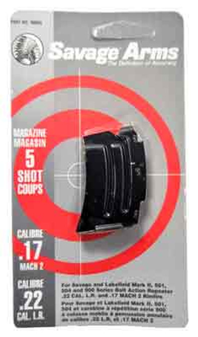 Savage Magazine Mkii Series - .22lr/.17hm2 5rd Blued
