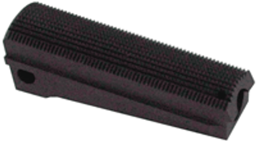 Wilson Mainspring Housing For - 1911 Checkered Glass Bead Blue