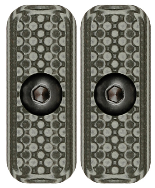 Mi Lever Stock G10 M-lok Panel - Grey/black 2-pack