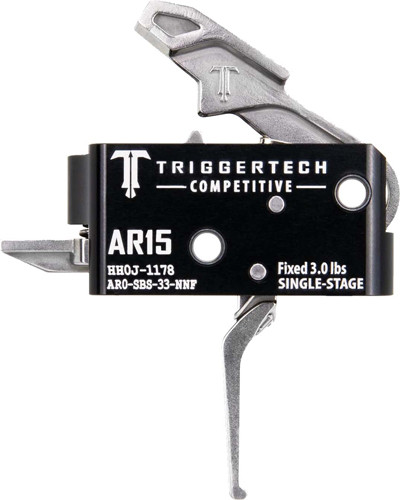 Triggertech Ar-15 Single Stage - Ss Competitive Flat