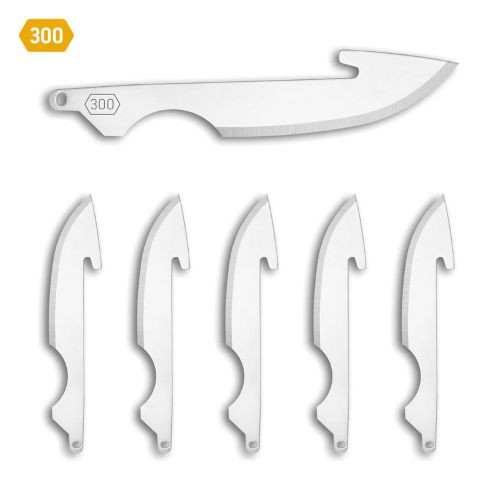 Outdoor Edge 3" Caping Blade - Replacement Blades 6-pack