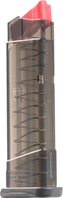 Ets Magazine S&w Shield 9mm - 9rd Extended Carbon Smoke