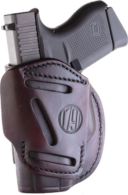 1791 Holster 4-way Owb Multi- - Fit Rh Sz2 P365/sim Signtr Brn