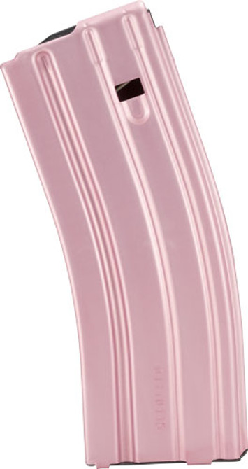 Cpd Magazine Ar15 5.56x45 30rd - Pink Finish Aluminum