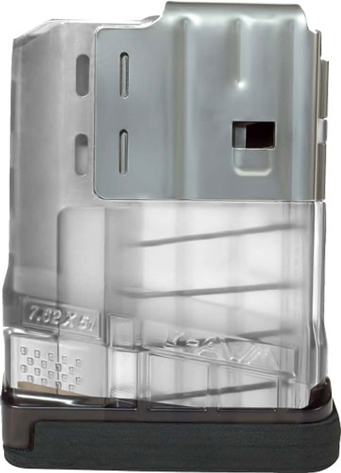 Lancer Magazine L7awm Sr-25 - 7.62x51 10rd Translucent Clear