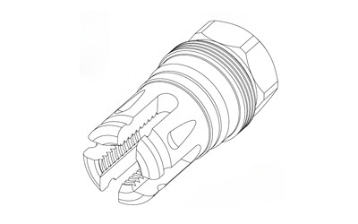 Kak Plan B 4 Prong Fh 5/8x24 .375