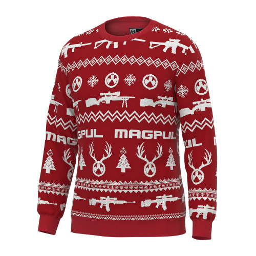 Magpul Ugly Christmas Sweater Red Sm