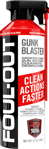 Real Avid Foul-out Gunk Blastr - 12 Oz. Aerosal Flip Up Nozzle