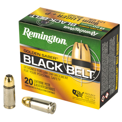 Rem Gs Black Belt 9mm+p 124gr 20/500