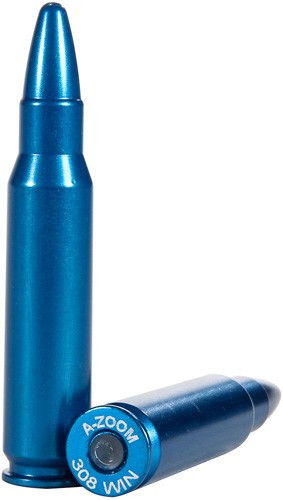 A-zoom Metal Snap Cap Blue - .308 Winchester 10-pack