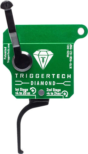 Triggertech Rem 700 Two Stage - Black Diamond Flat Clean