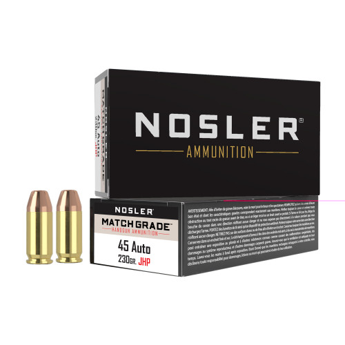 Nosler Asp 45acp 230gr Jhp 50/500