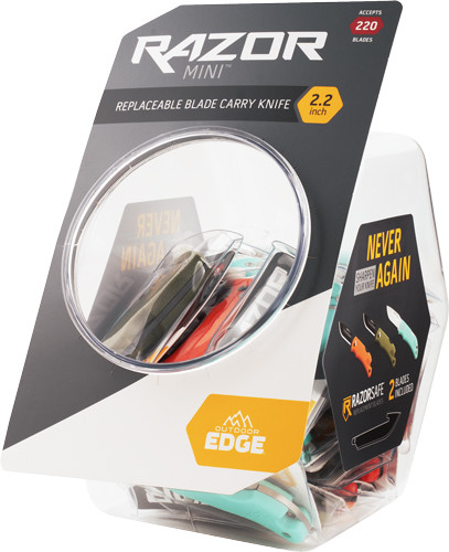 Outdoor Edge Razor-mini 2.2" - Fishbowl 18 Knives