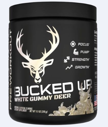 Bucked Up Pre-workout White - Gummy Deer Pineapple 30serving