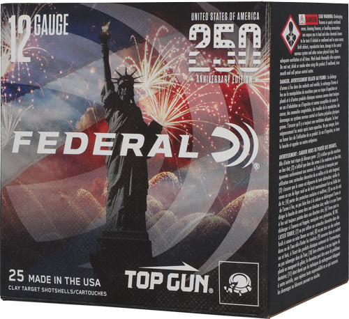 Federal 12ga 2.75" 1-1/8oz #8 - 1145fps  250rd Case Lt  250anv