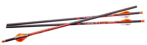 Ravin Xbow Arrow Carbon W/2" - Offset Vanes 400gr .003" 3pk