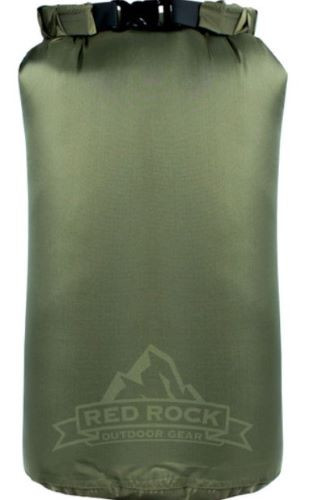 Red Rock Roll Top Dry Bag - 4 Liter Waterproof Od Green