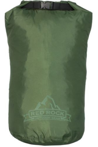 Red Rock Roll Top Dry Bag - 13 Liter Waterproof Black