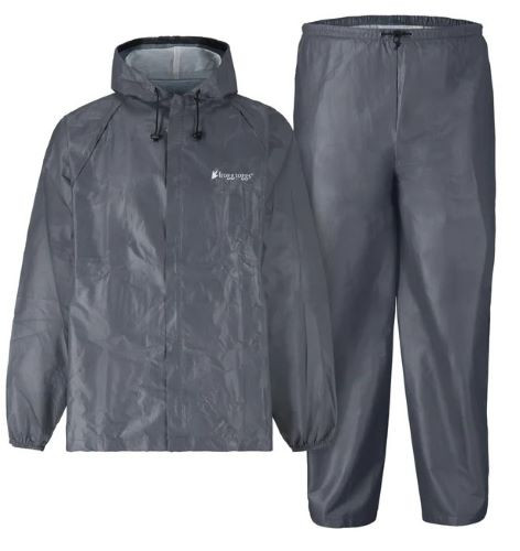 Frogg Toggs Rain Suit Mens - Ultra Lite 2 Med Carbon Black