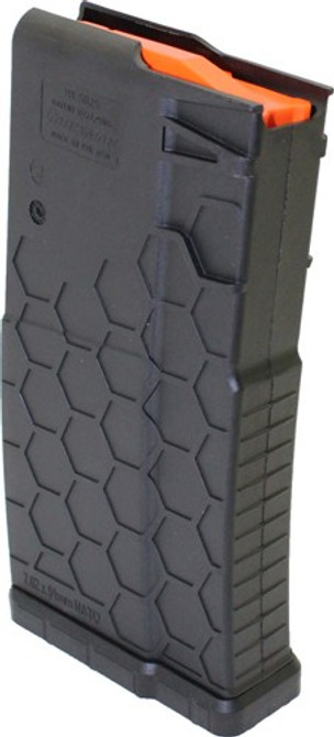 Hexmag Magazine Sr-25 308 Win - 20rd Black Polymer