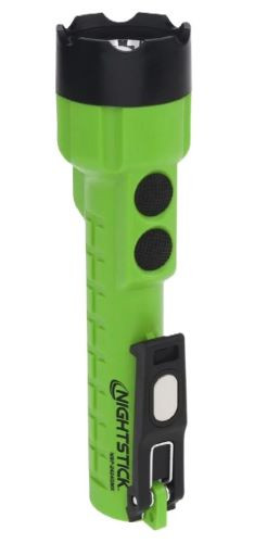 Nightstick Dual Light With - Dual Magnets 3aa Green Body