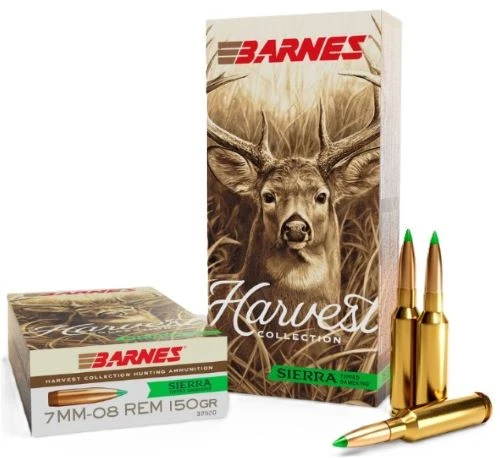 Barnes Harvest 7mm-08 150gr - Tipped Gameking 20rd 10bx/cs