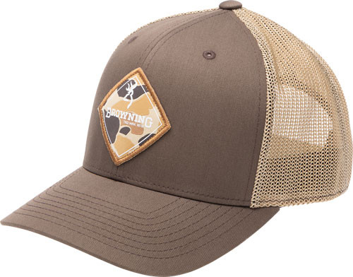 Browning Cap Lure Snap Back - Brown Vintage Tan Osfm*