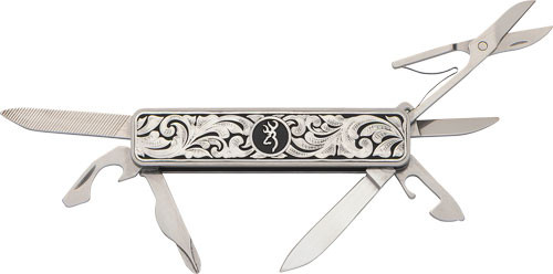 Browning Knife Morgan Folder - Large Multi Function Engraved*