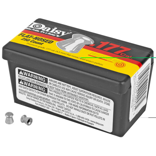 Daisy 177cal Flat Pellets 250 Count