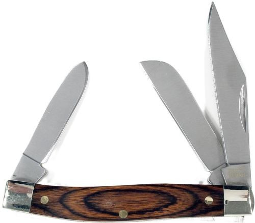 Ruko Folder 3.5" Pakkawood - Handle Clamshell