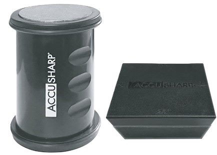 Accusharp 2-stone Rolling - Knife Sharpener Black