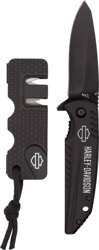 Case Knives Harley Davidson - 2.9" Folder With Sharpener